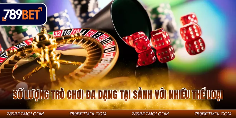 Số lượng trò chơi đa dạng tại sảnh với nhiều thể loại Số lượng trò chơi đa dạng tại sảnh với nhiều thể loại