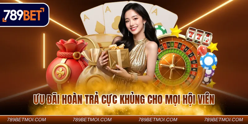 Ưu đãi hoàn trả cực khủng cho mọi hội viên Ưu đãi hoàn trả cực khủng cho mọi hội viên